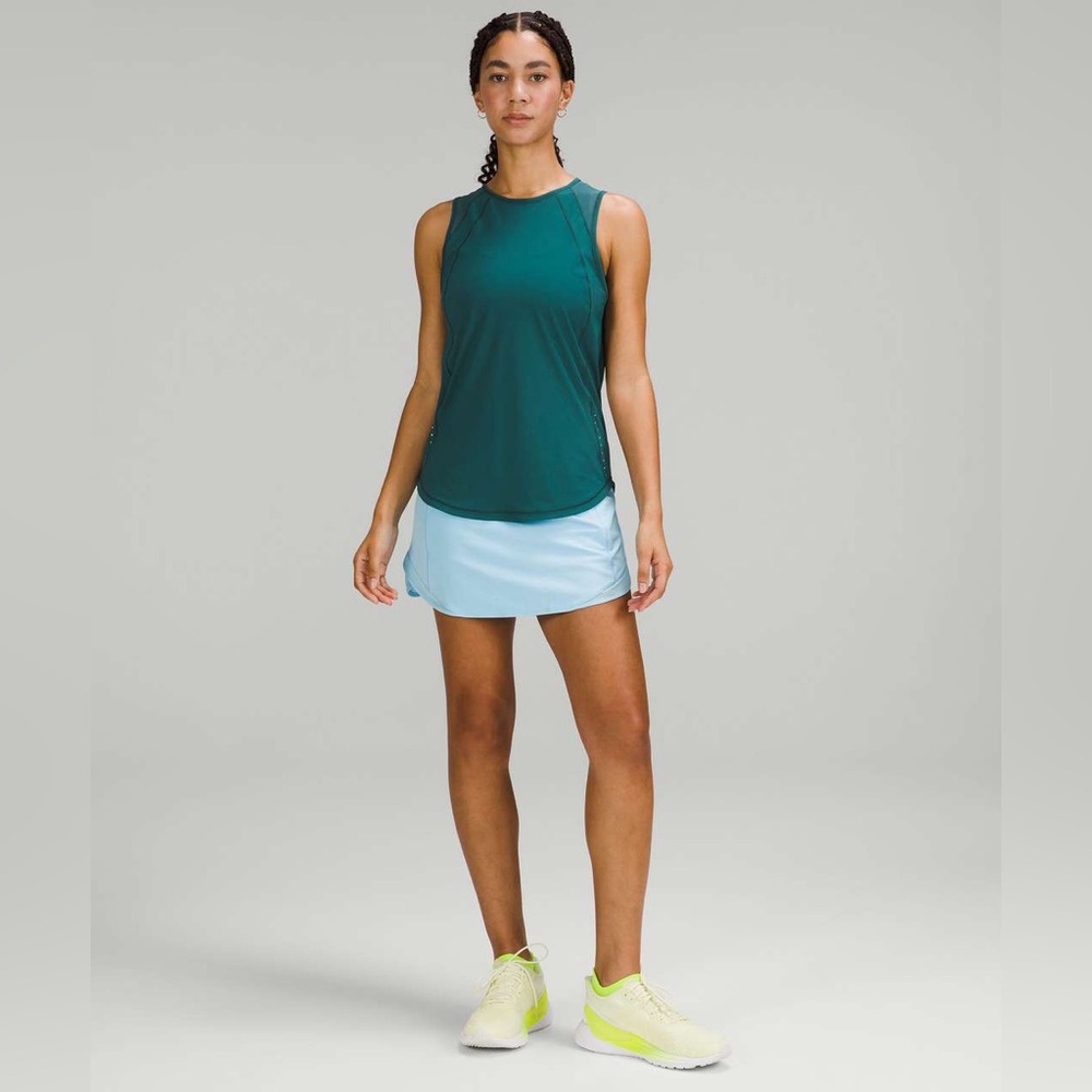 Lululemon Sculpt Tank Top in Green Jasper Size 12.